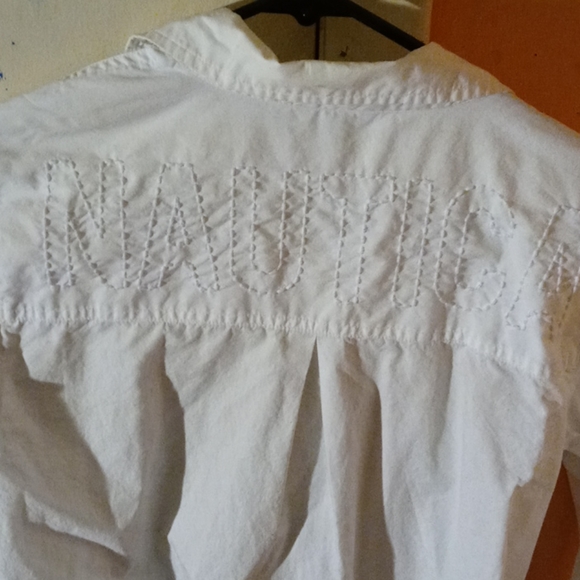Nautica new worn once womens button up shirt - Picture 3 of 5